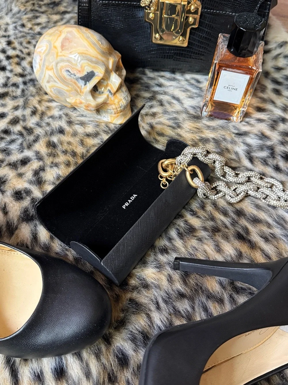 ♥️ Prada Black Sunglasses case. Listing is for one case